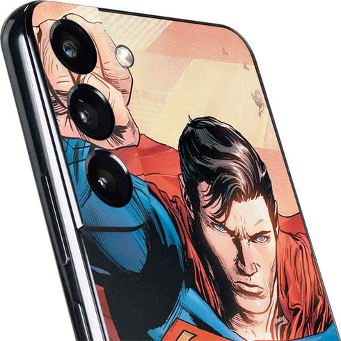 DC Comics Superman Flying Pose Action Comics #957 Art by Patch Zircher Galaxy S22 Skin